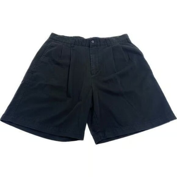 Dockers Shorts Black Chino Pockets 8” Inseam Men's Size 36